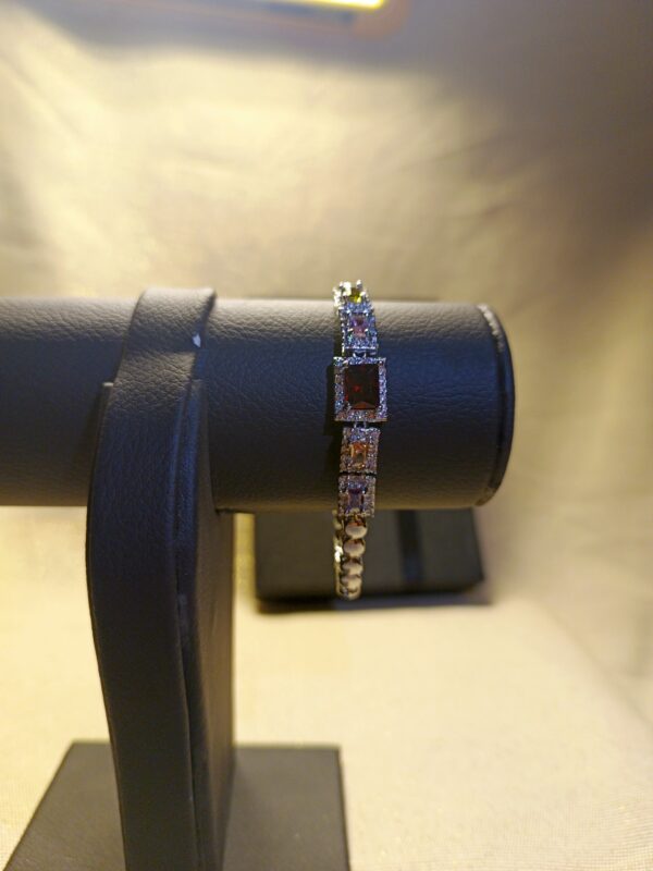 Royal Multicolor Gem Bracelet - Image 2