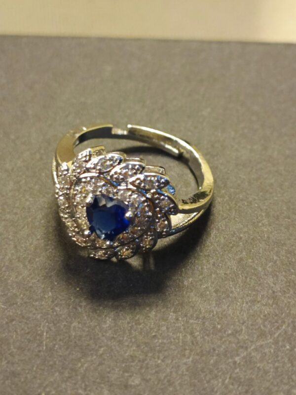 Sapphire Heart Jewelry Set - Image 5