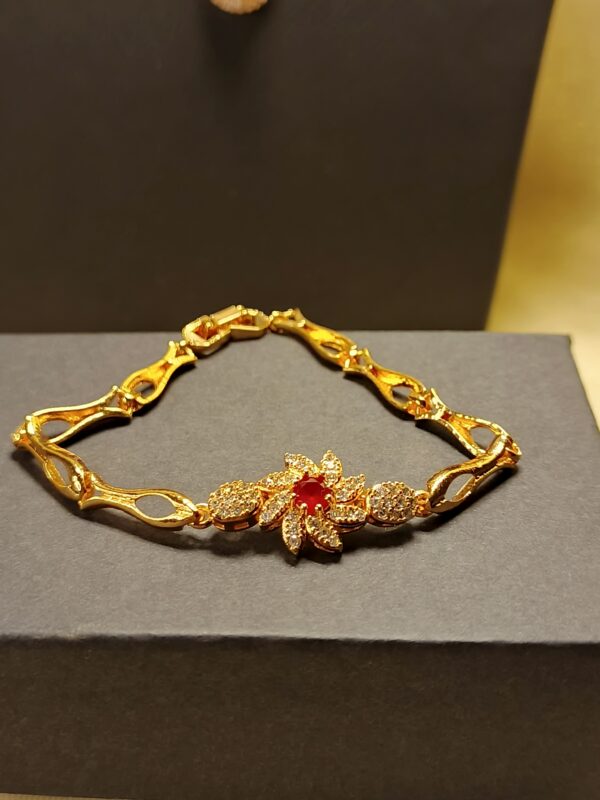 Scarlet Velvet Elegance Jewelry Set - Image 5