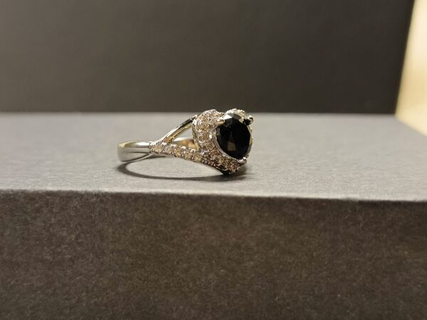 Sparkle Heart Stone Ring for Soulmate - Image 10