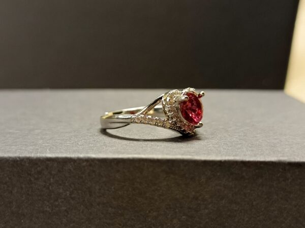 Sparkle Heart Stone Ring for Soulmate - Image 9