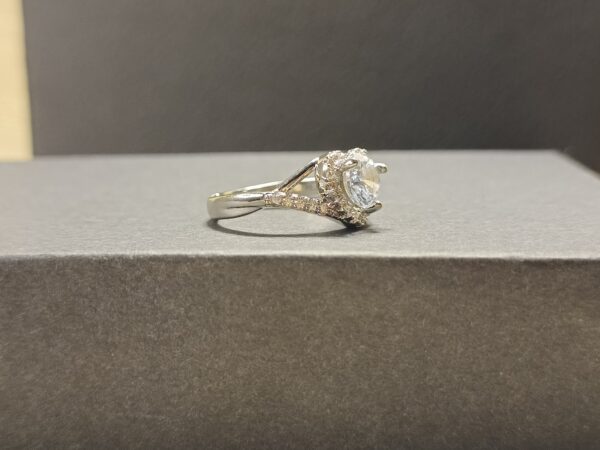 Sparkle Heart Stone Ring for Soulmate - Image 3