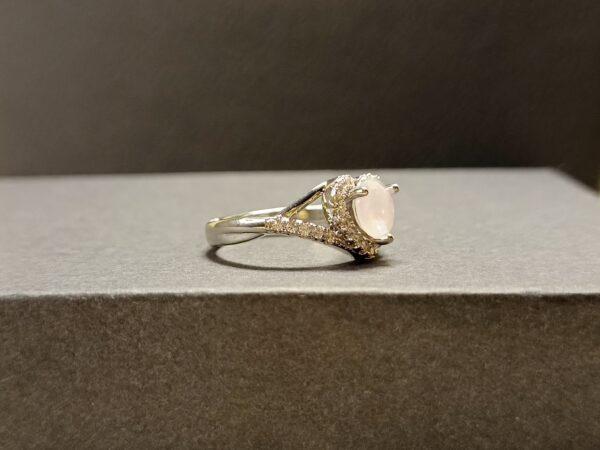 Sparkle Heart Stone Ring for Soulmate - Image 2