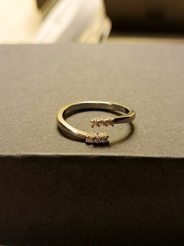 Radiant Twin Sparkle Ring